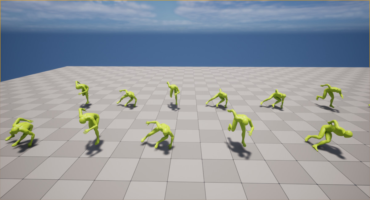 Ice Skie and Skate Animation