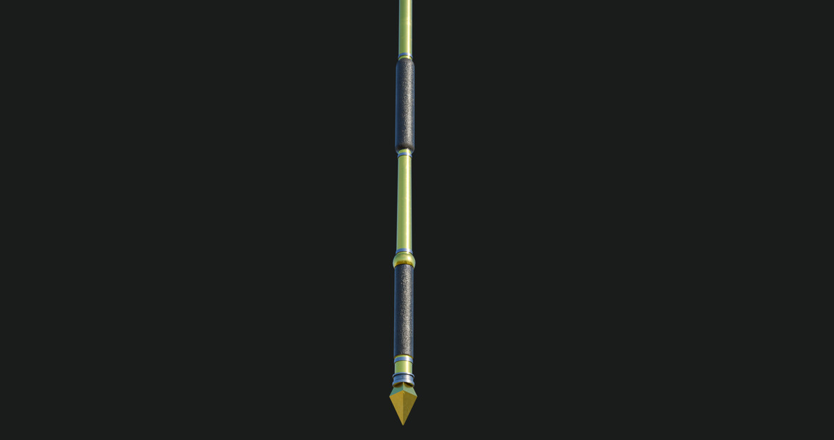 Trident Medieval Gold URP and HDRP Textures