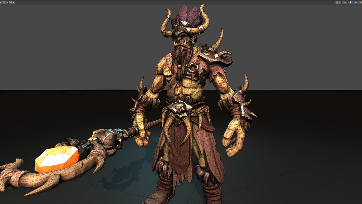 Stylized Orc Shaman
