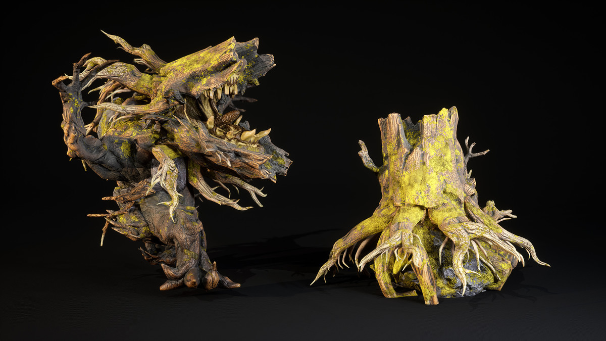 Creature Stump Monster