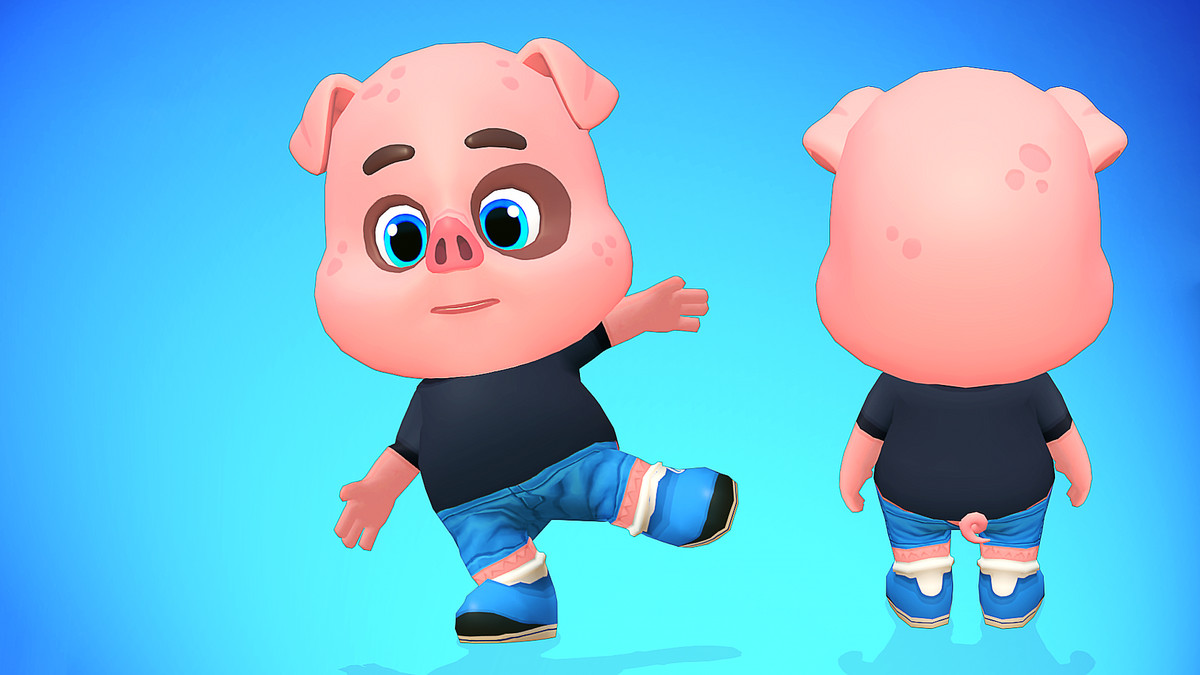 Pig Animated