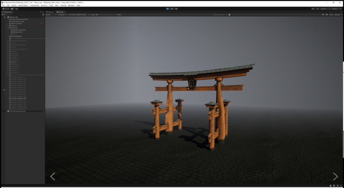 Asian Ancient Buildings