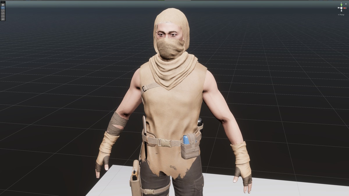 Desert Survivor Character Pack