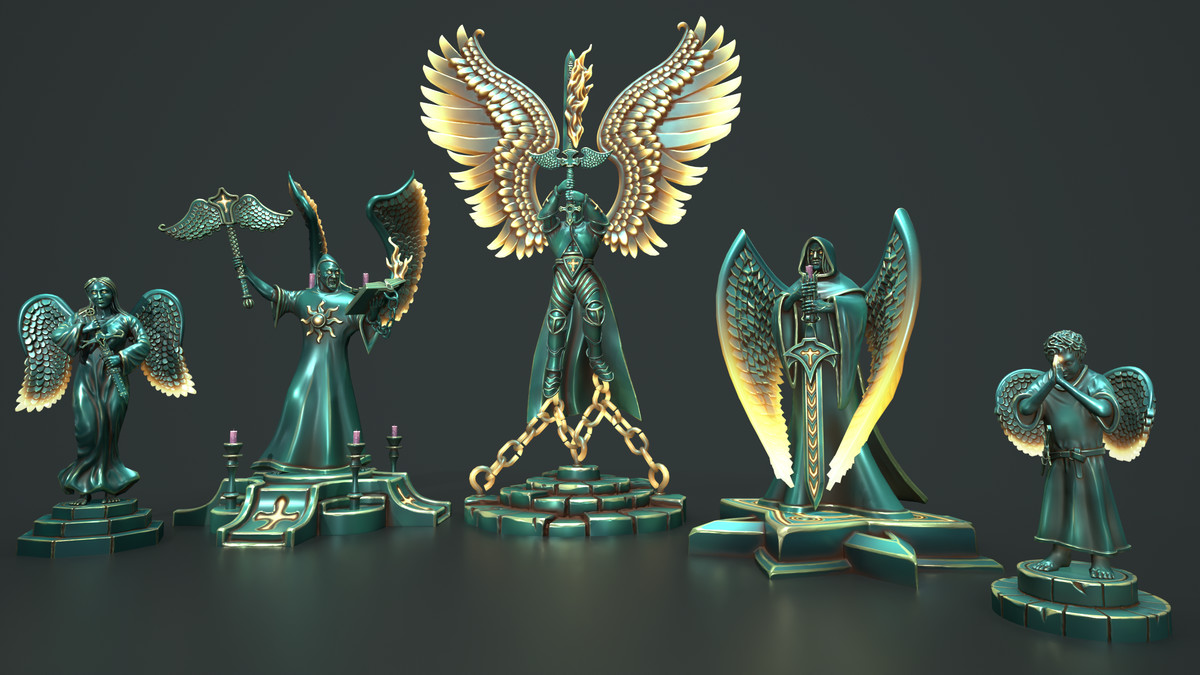 Dark Statues Pack