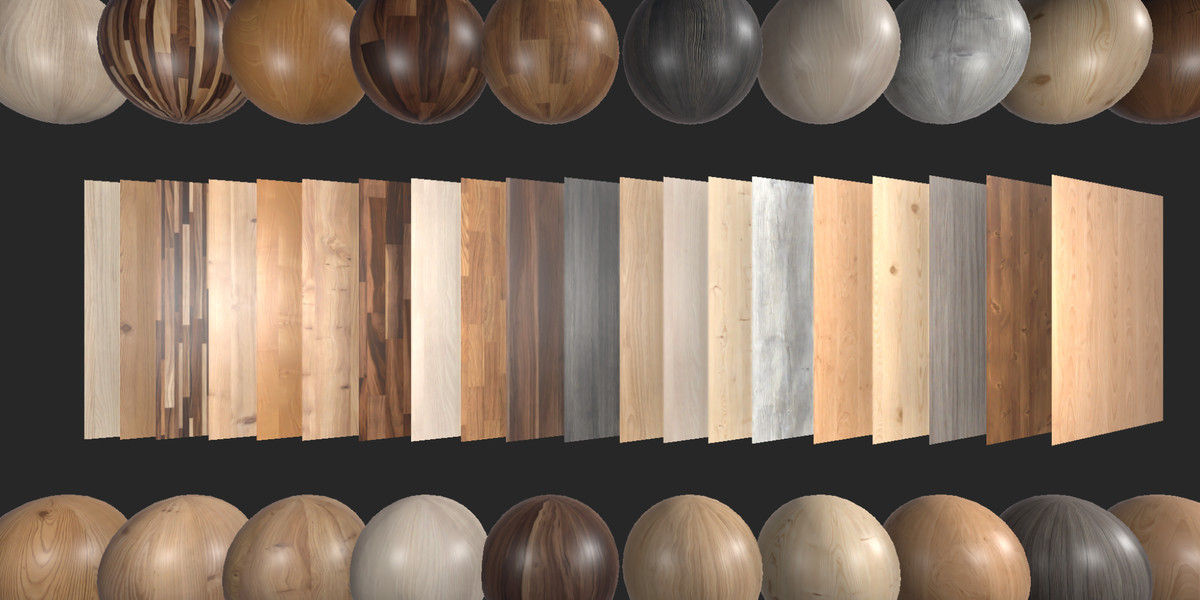 Essential Realistic Wood Materials Vol 2