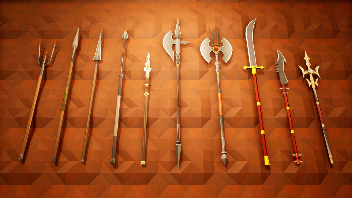 Low Poly Fantasy Weapons Pack