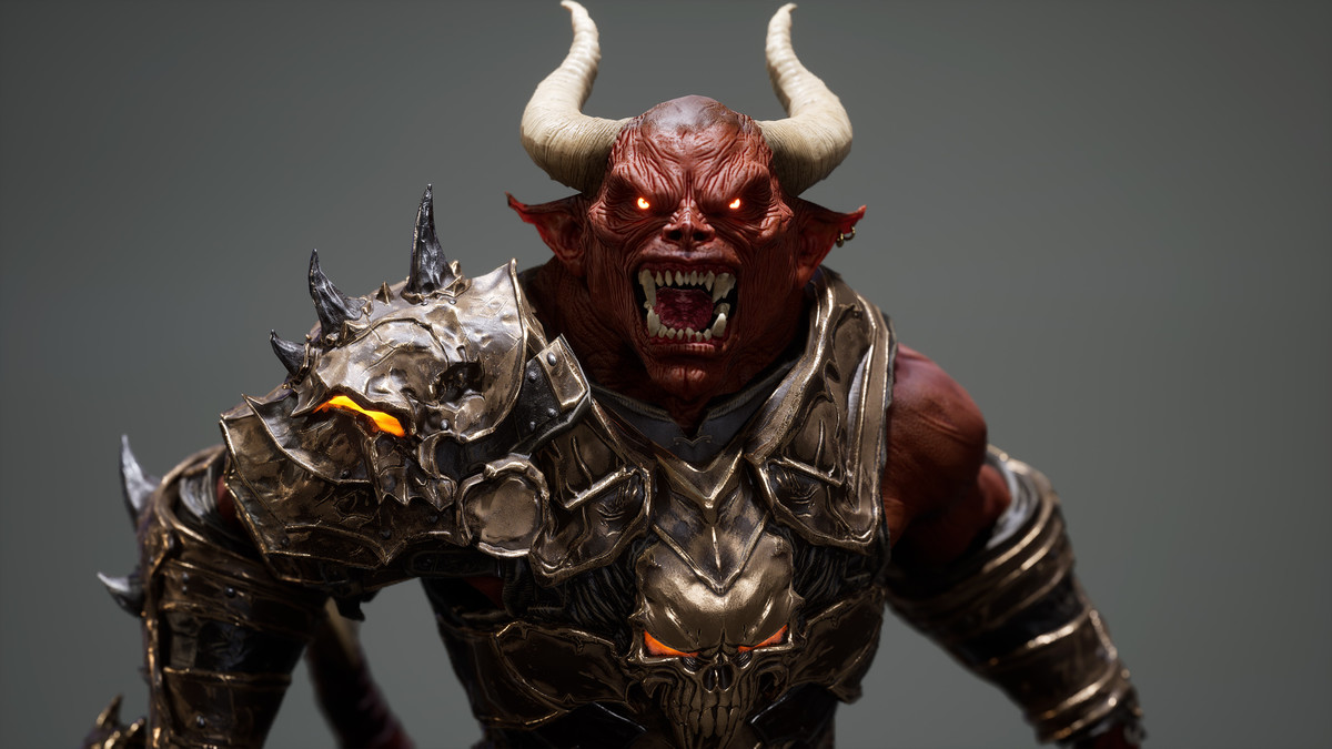 Medieval Demon Creature