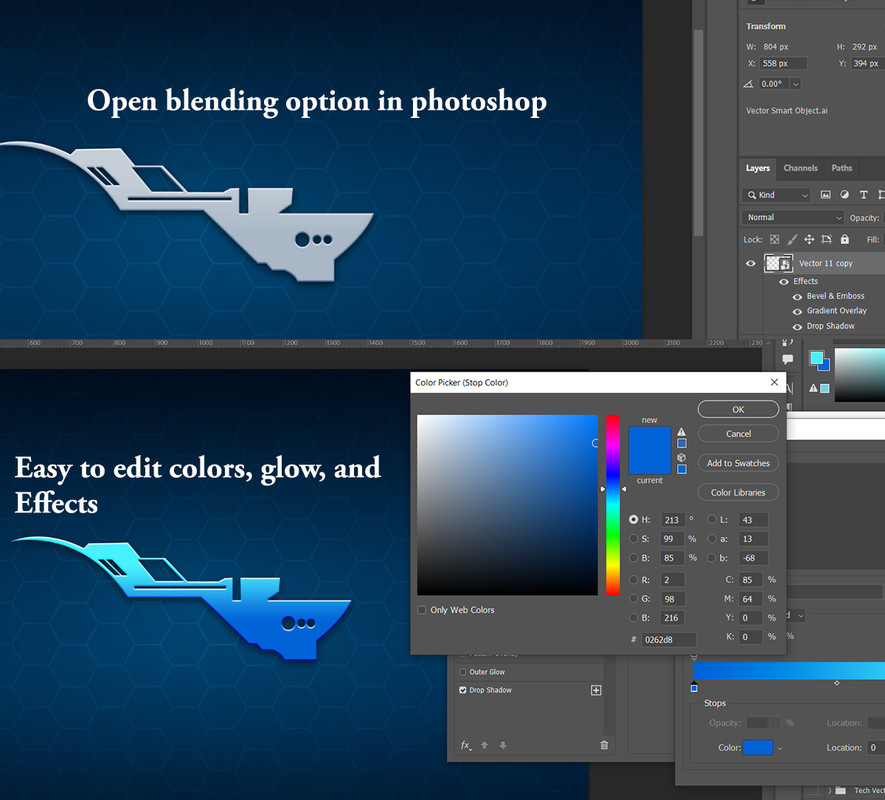 SCI-FI UI TECH VECTORS