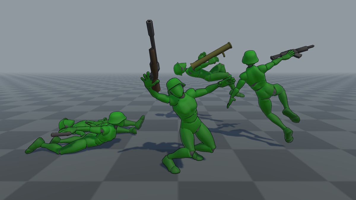 Human Soldier Animations