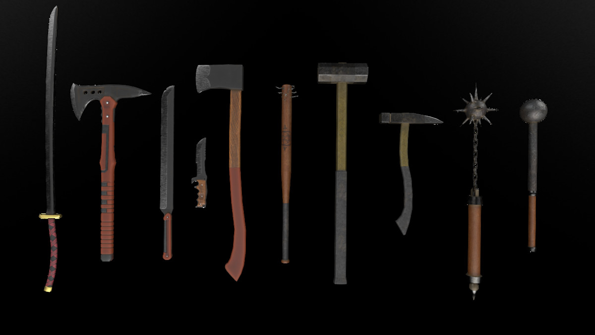 Simple Melee Weapons Pack