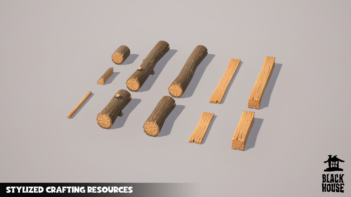 Stylized Crafting Resources
