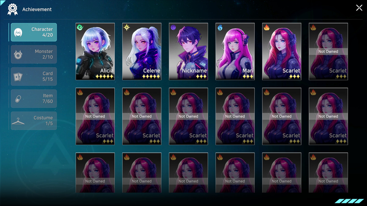 Sci-Fi Turn-Based UI