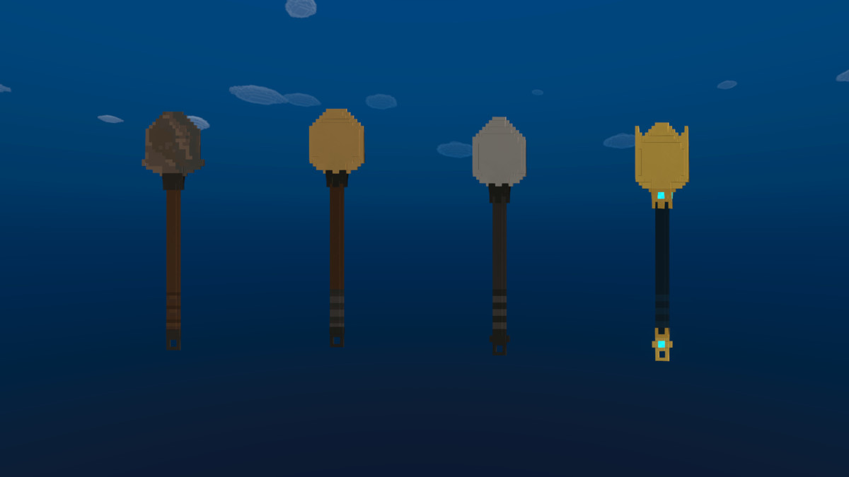 Fantasy Weapons & Tools Pack FULL — Voxel style medieval tiered collection