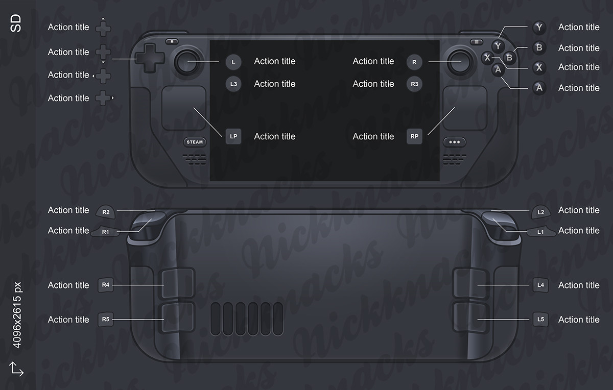 Controller Overlays & Button Kits (3 styles) x9 controllers +keyboard/mouse