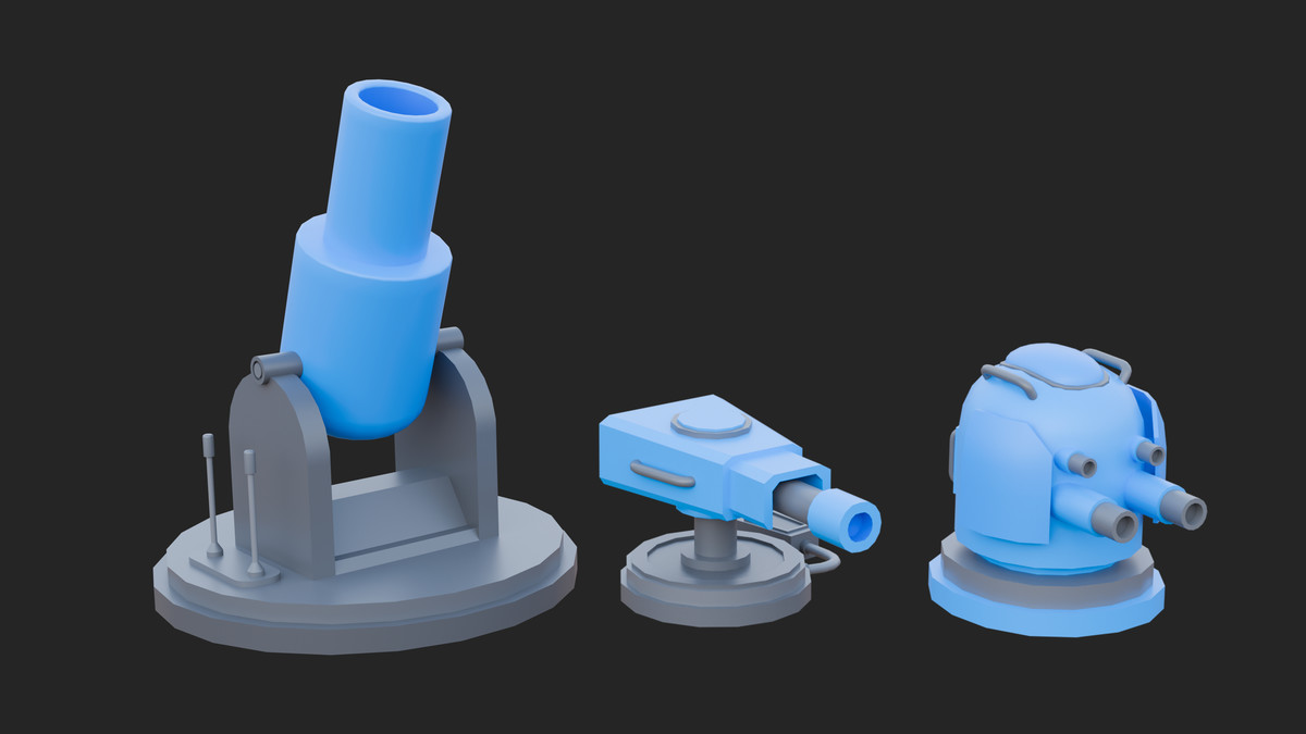 Military - Stylized Low Poly Asset Pack by Ake
