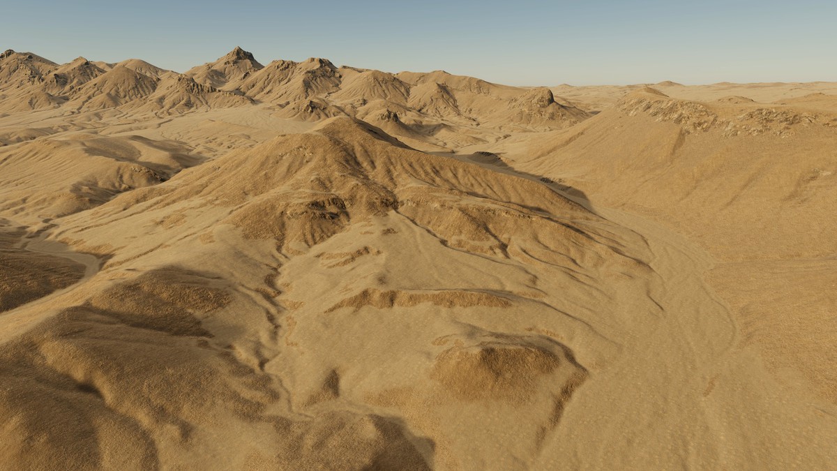 Mojave National Preserve Real-World Terrains 8K