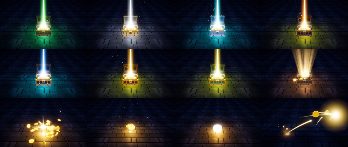 RPG Loot Feedback FX — 260+ Loot, Chest & Reward Effects