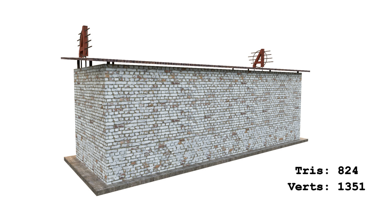 Abandoned Apocalyptic Buildings Mega Pack