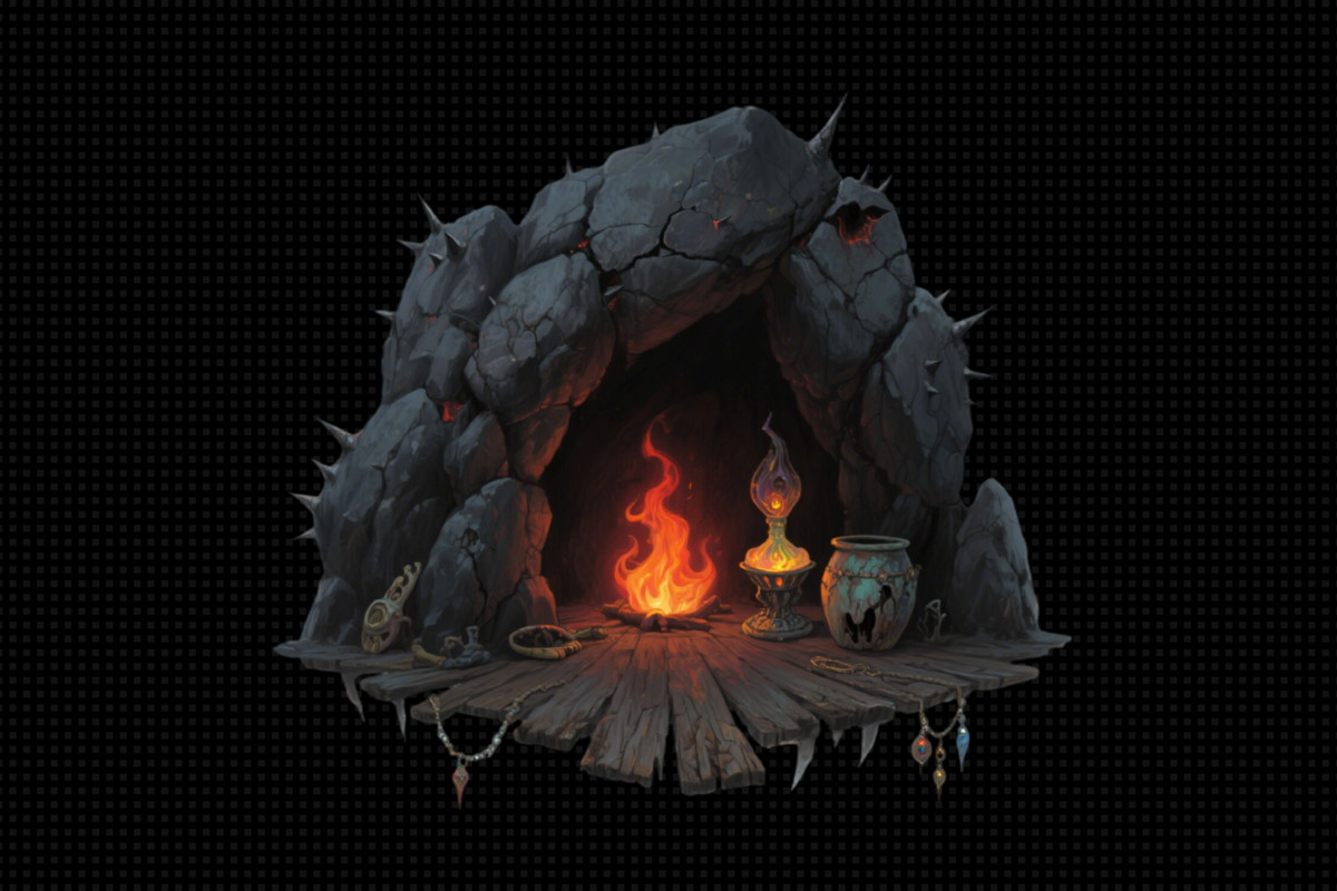 Abyssal Hollow – Dark Fantasy Cave Pack V1.0
