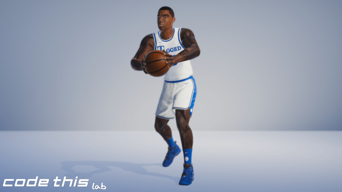 Basket Player Animated