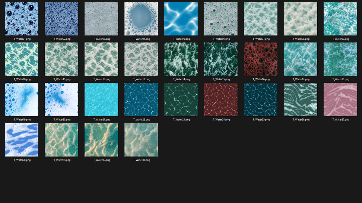 Realistic Water Texture Pack