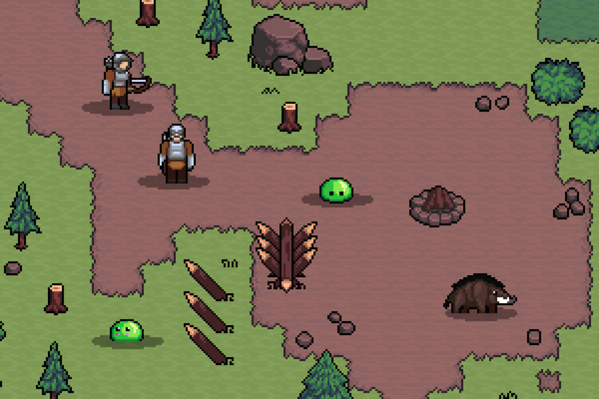 100 Topdown Monsters Vol. 1 - Pixel Art, image 3