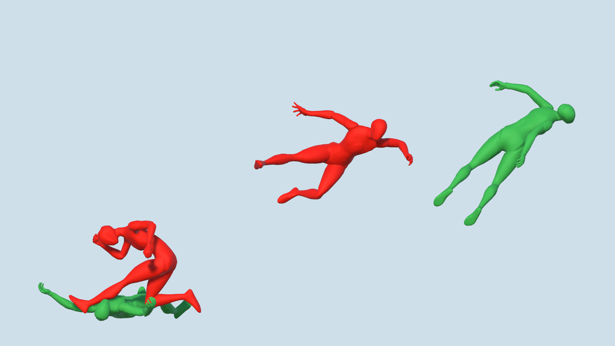 Superhero Ground Takedown Animation Pack