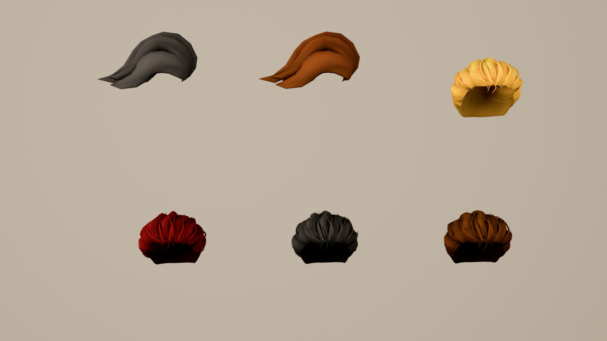 Modular Female Character Creator