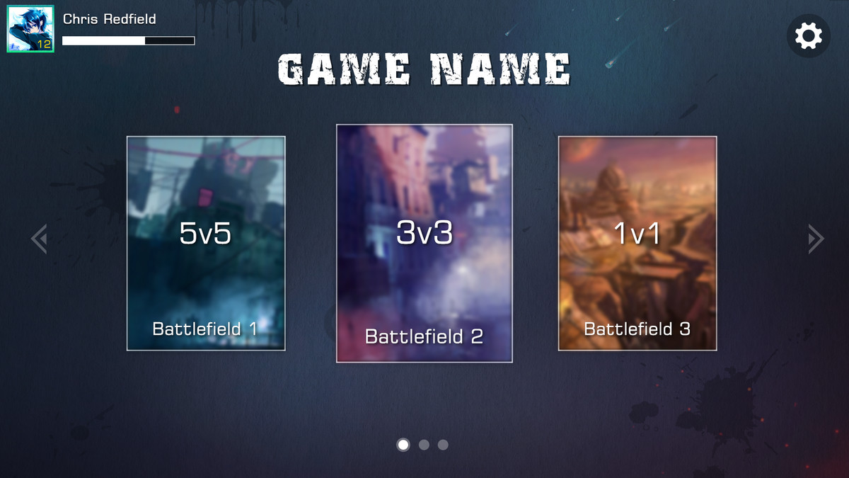 Modern Shooting UI Pack(+PSD)