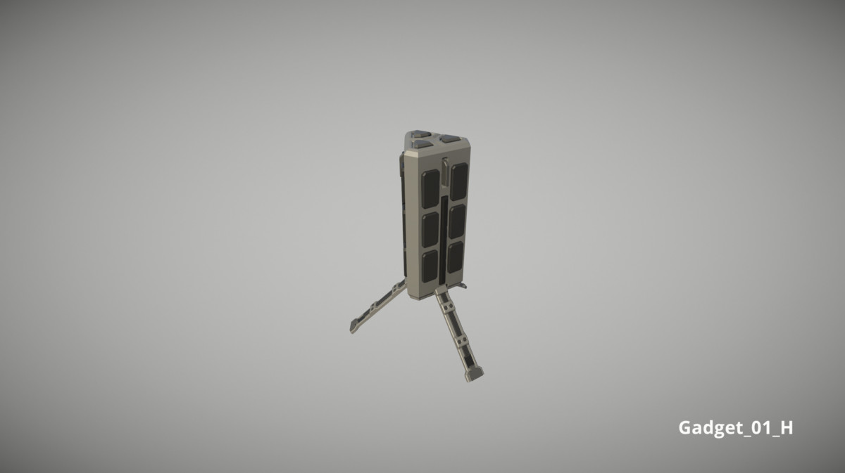 Cyberpunk Armory - Low Poly