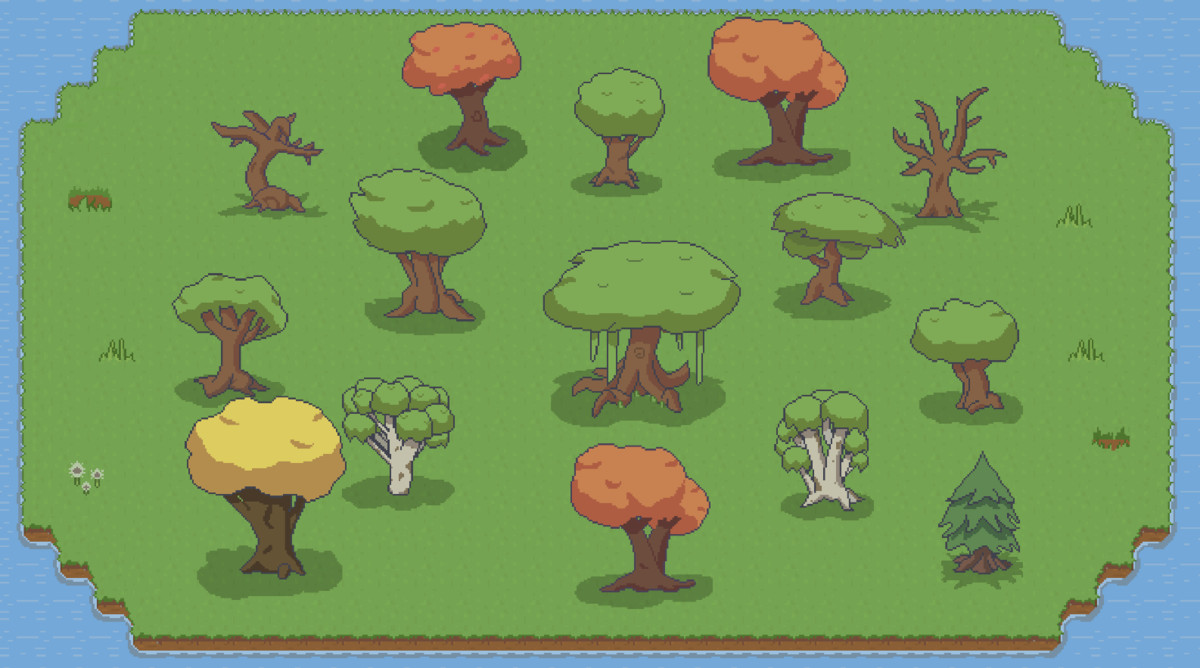 Cute World Assets In 2d Top Down!