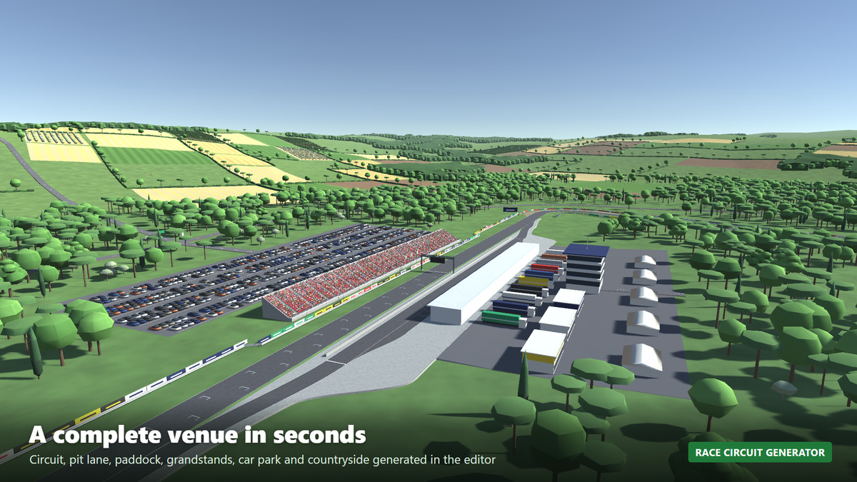 Race Circuit Generator – Procedural Tracks