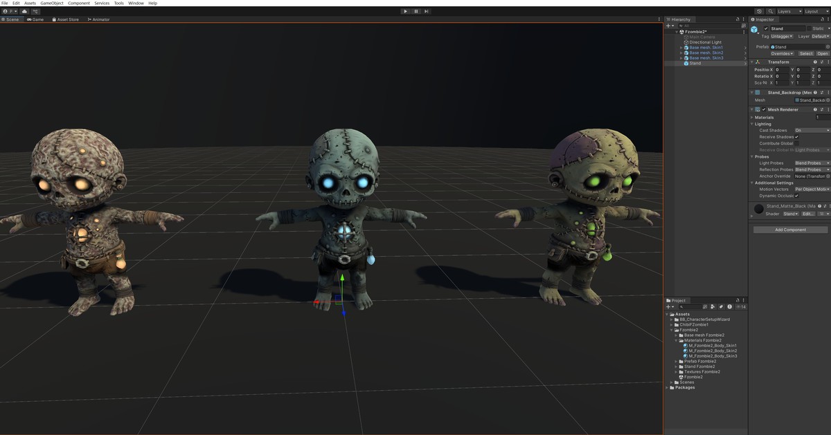 Chibi Necro Zombie Boy