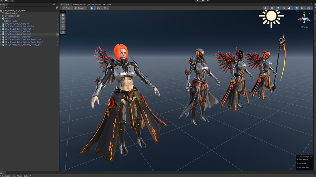 Robot Girl 4 Valkyrie