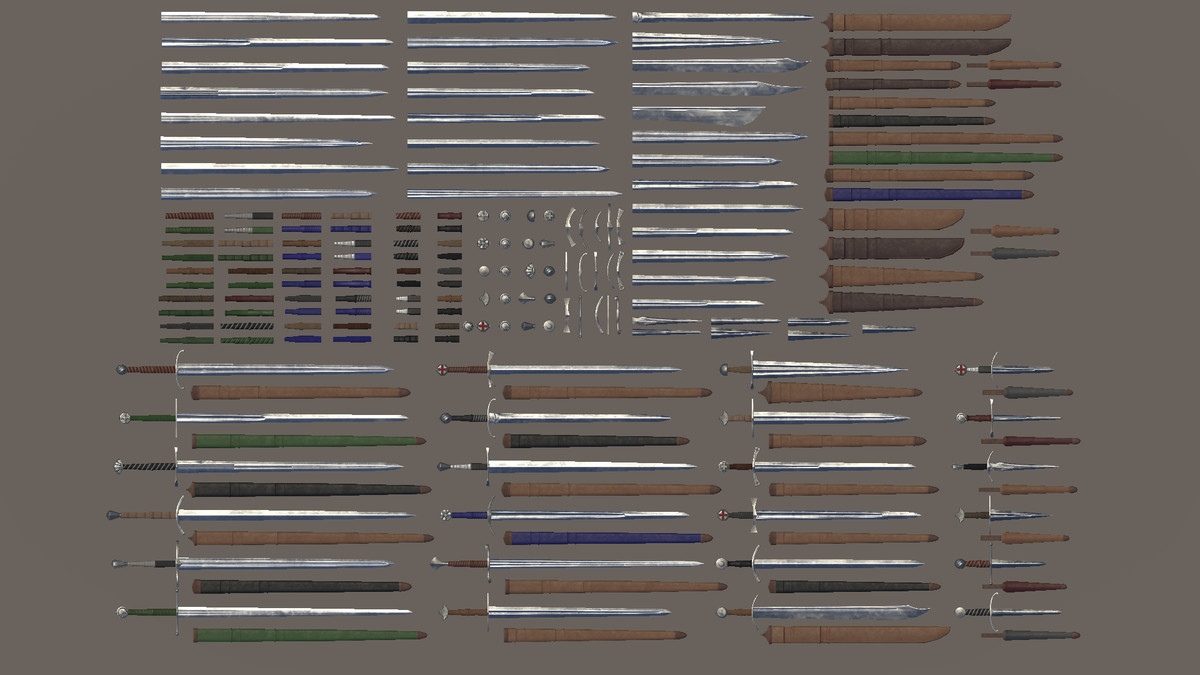 Modular Medieval Weapons vol. 1