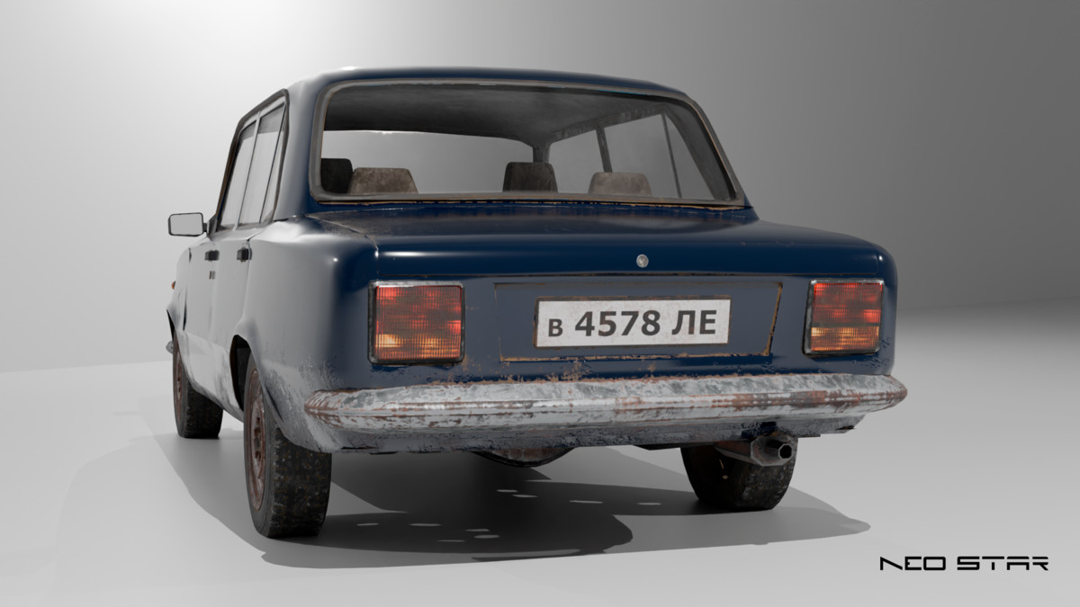 Old Soviet Cars Pack