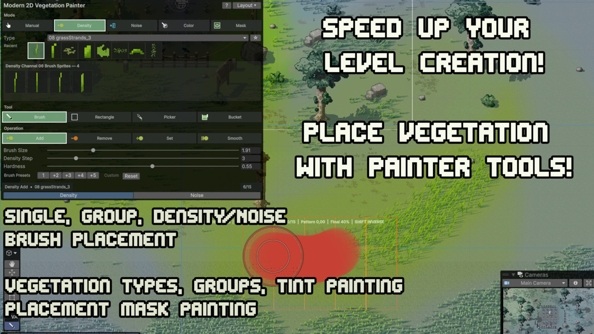 Modern 2D/2.5D Vegetation