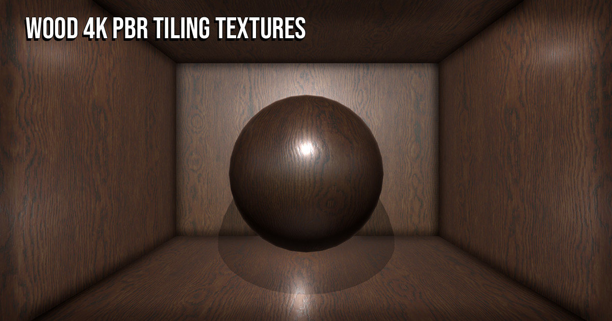 22 Wood 4K PBR Tiling Textures Collection