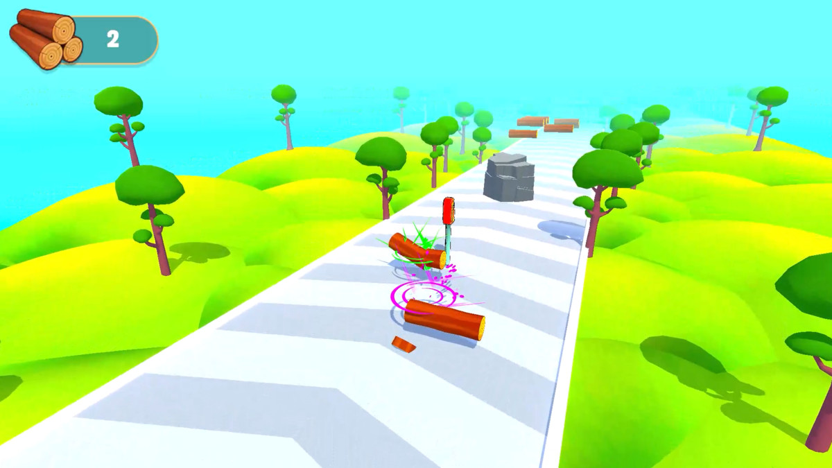 Chainsaw Cut - Game Template