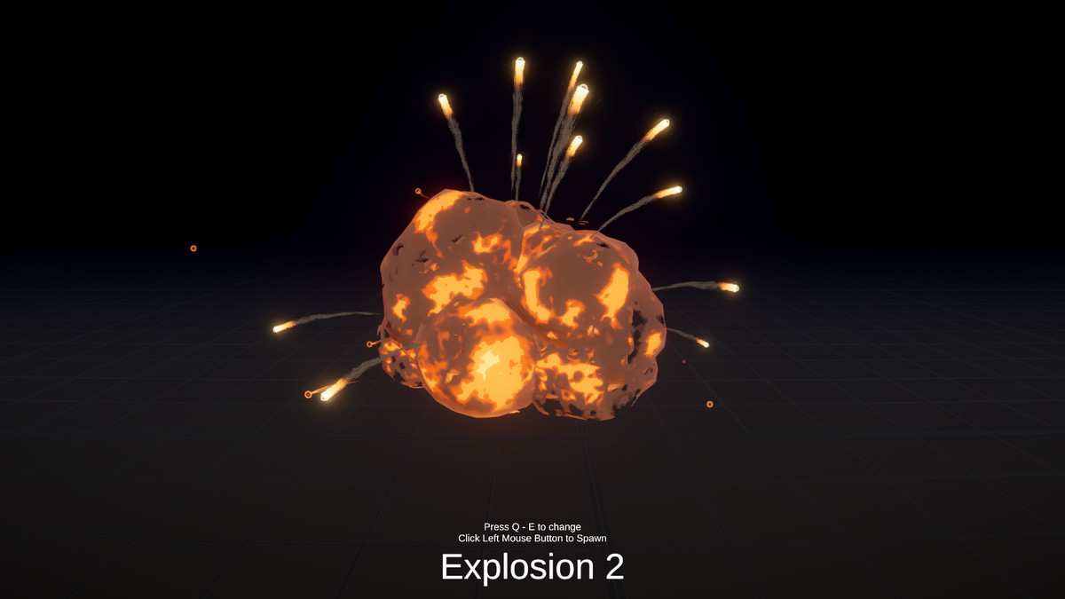 Anime Explosion Pack - Stylized VFX for URP
