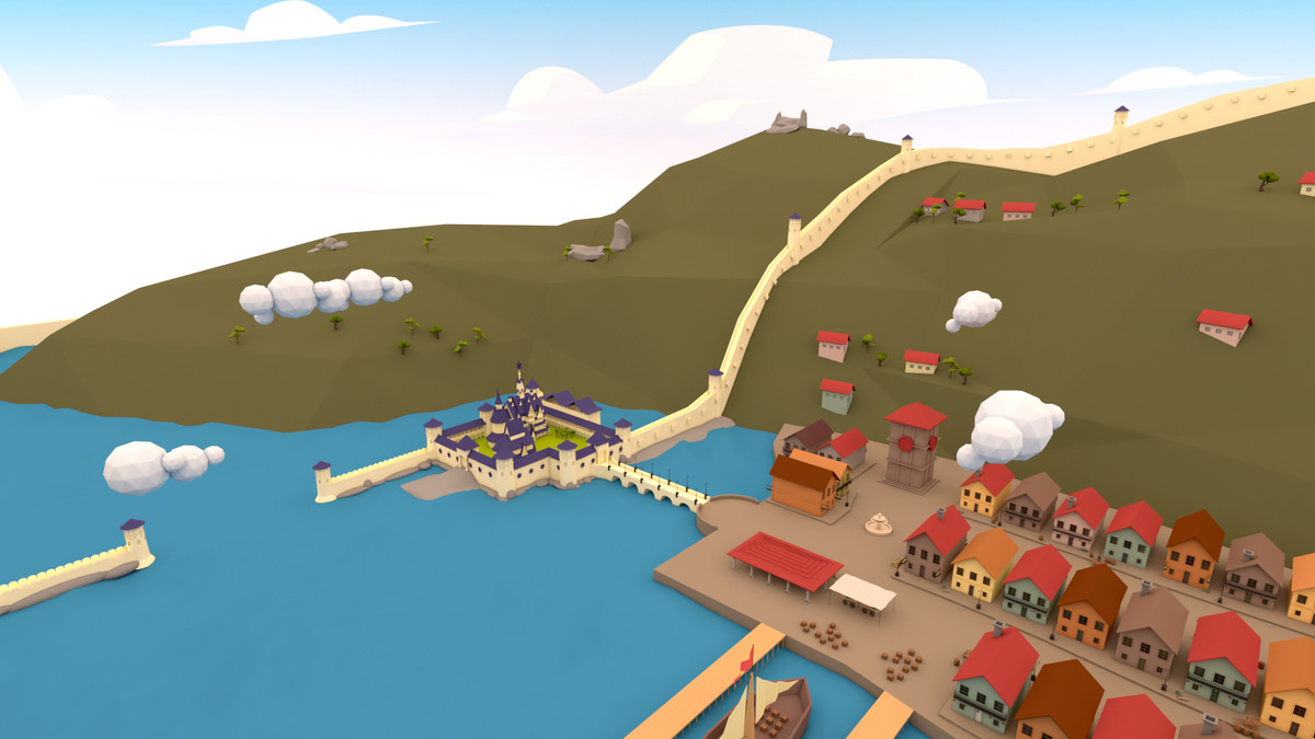 Low Poly Frozen Environment