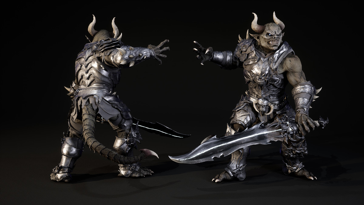 Medieval Demon Creature