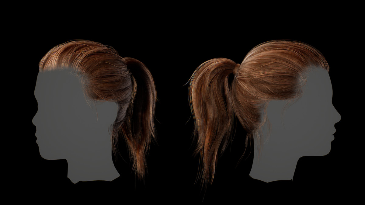 Essential Real-Time Hair Pack – Game-Ready Hairstyles for Unity
