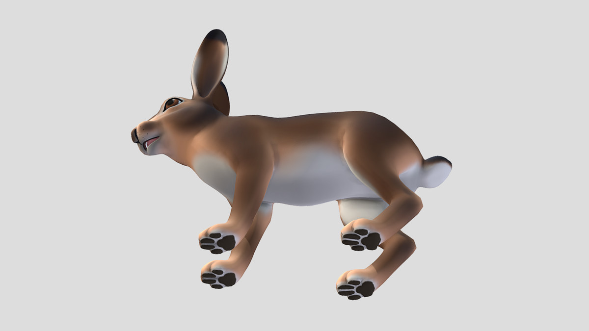 Cartoon - Hare