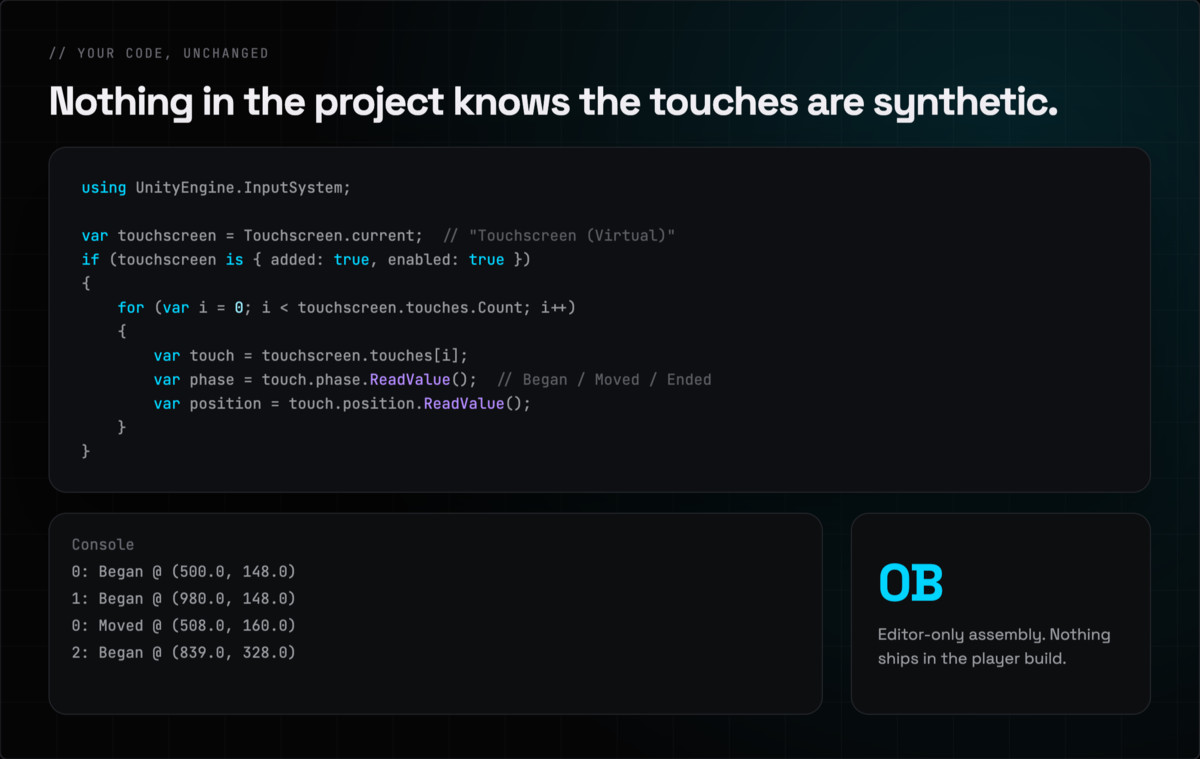 Multi-touch Simulator