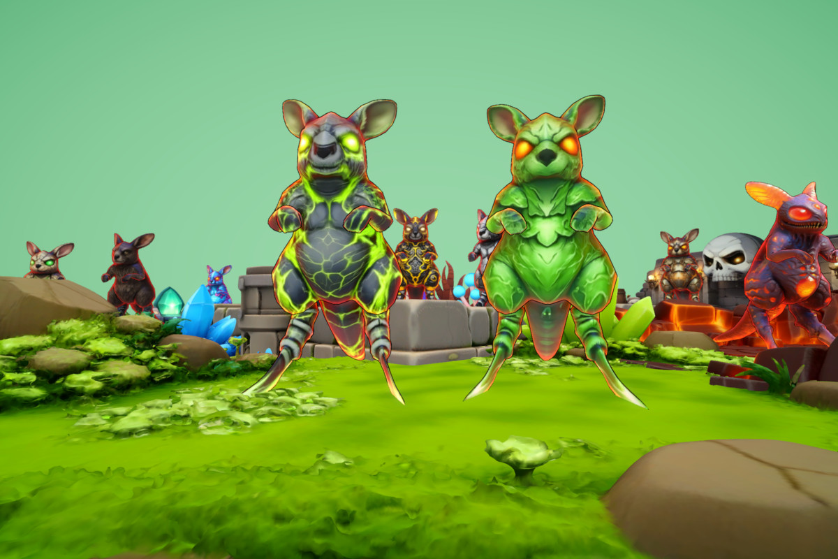 Hexy Beast - Stylized Fantasy Monster (Rig + Animation) – PixeliusVita