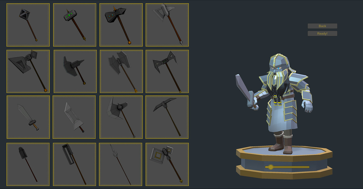 Low Poly Dwarf Factory