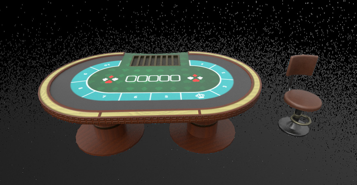 Stylized Casino Game Pack - Low Poly Props