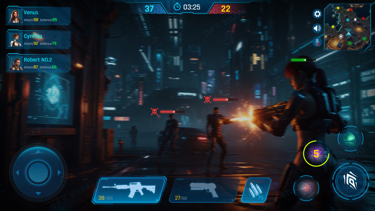 Super Sci-Fi Complete UI Pack(+PSD)