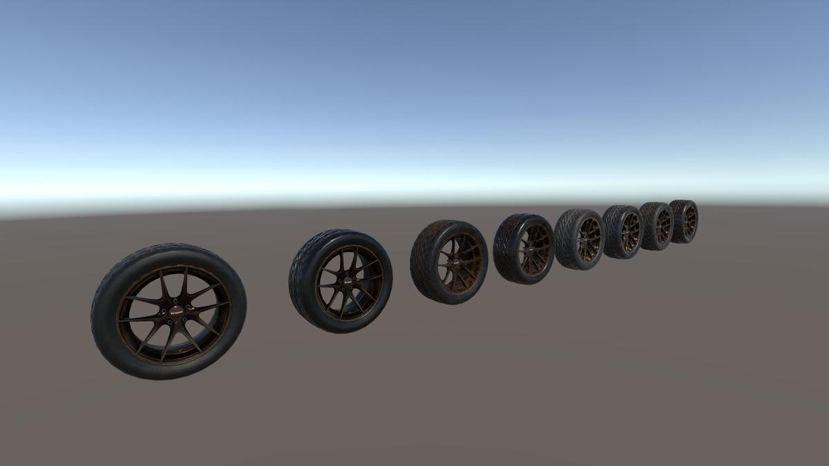 Kryxen Wheel V1 - Bronze - Game Ready